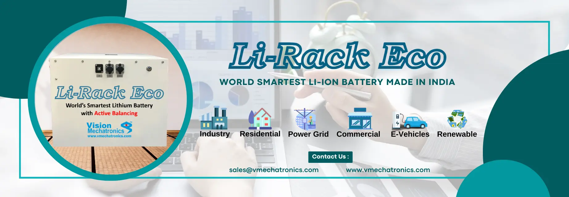 Li Rack Eco – Efficient Lithium Battery in India